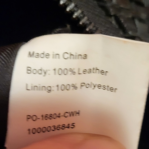 Elliott Lucca Black Woven Leather Slouchy Shoulder Handbag - Picture 5 of 11